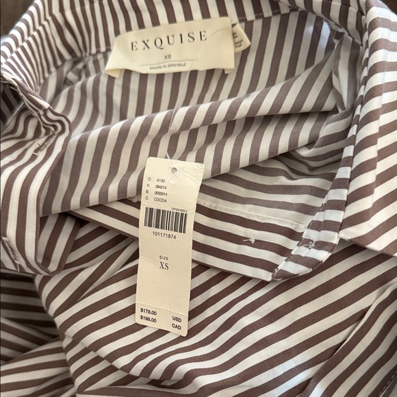 Anthropologie Tobie Mini Shirt Dress by Exquise - Picture 6 of 6